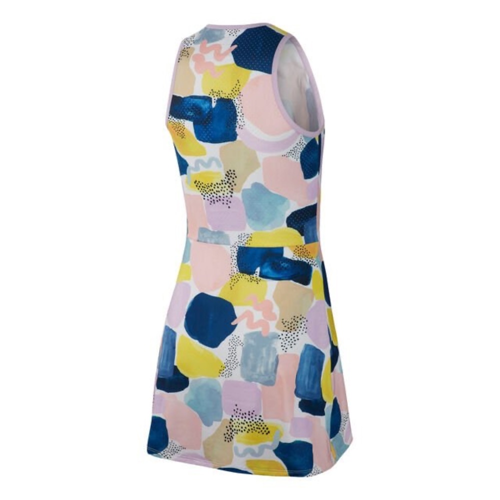 New NIKE abstract print mini DRESS “POP OF COLOR” - Picture 6 of 9